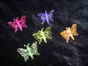 Butterfly Plant Stem Clips  Singles  or Dozens