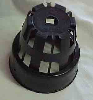 Round Baskets 3.5 inch Black