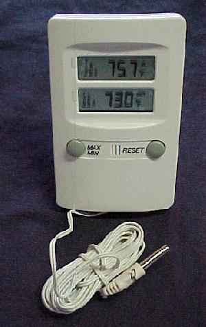 Inside/Outside Temperature Monitor