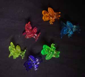 Stem Clips, Bumble Bee,  Singles or Dozens