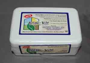 Botani Wipe 100% Neem Oil, Box of 50 Wipes