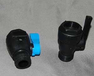Shut Off Valve, Plastic
