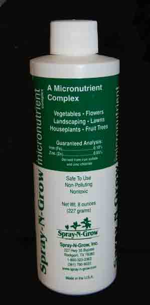 Spray-N-Grow Micronutrients